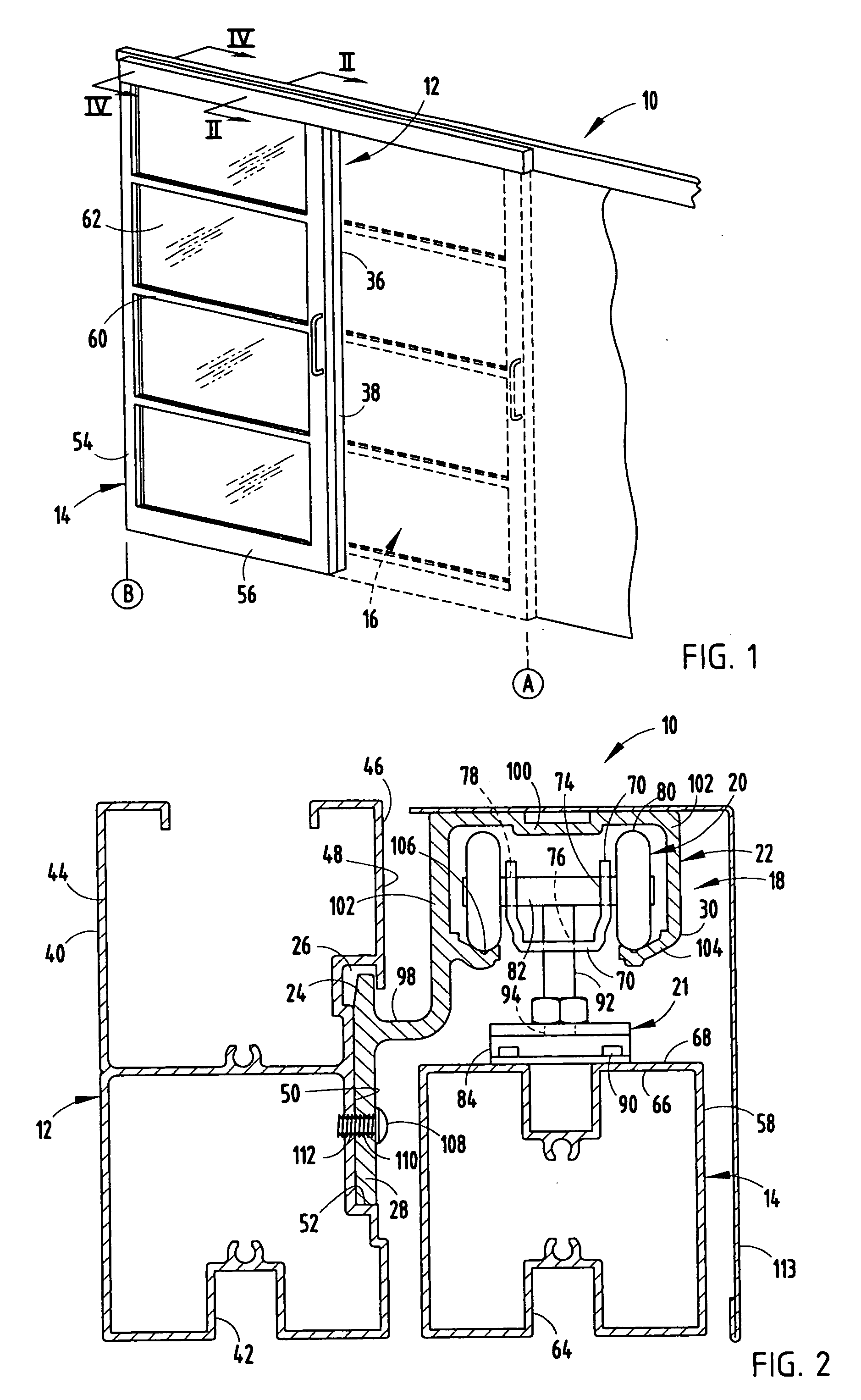 Partition panel assembly