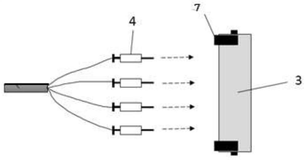 Lithium powder lithium-supplementing device for negative pole piece