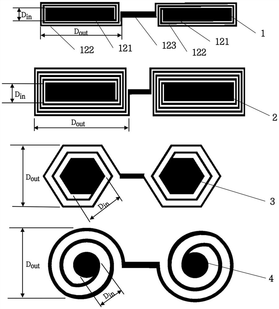 Flexible array type pressure sensor and preparation process