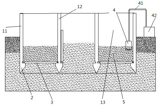 Construction method of caisson in underground space of muddy soil