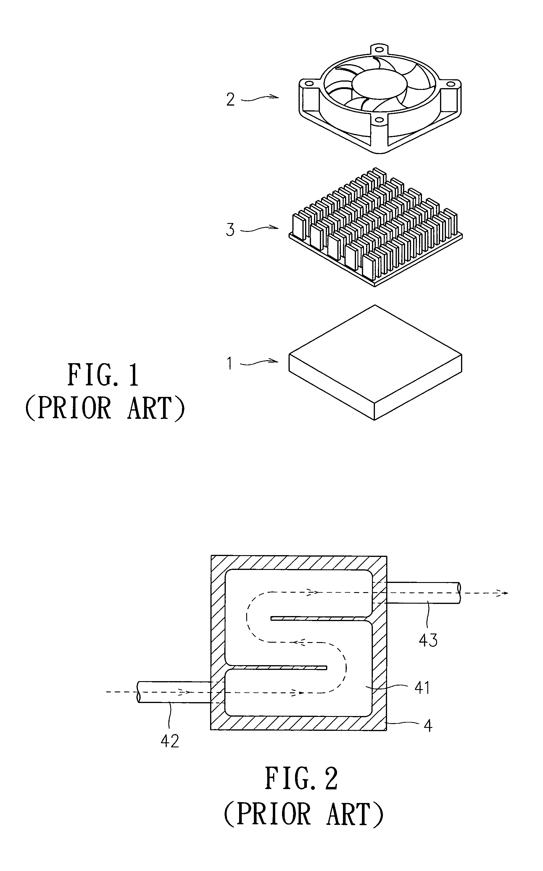 Cold plate with vortex generator