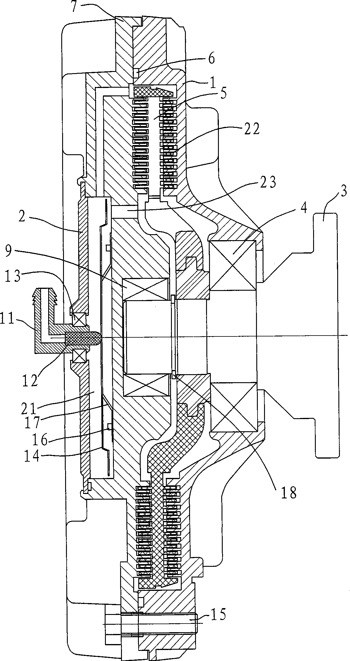 Silicone oil fan clutch