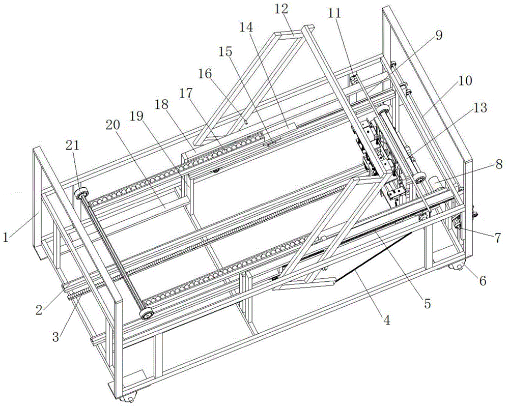 A multifunctional massage bed for patient care with electric back lift and leg flexion