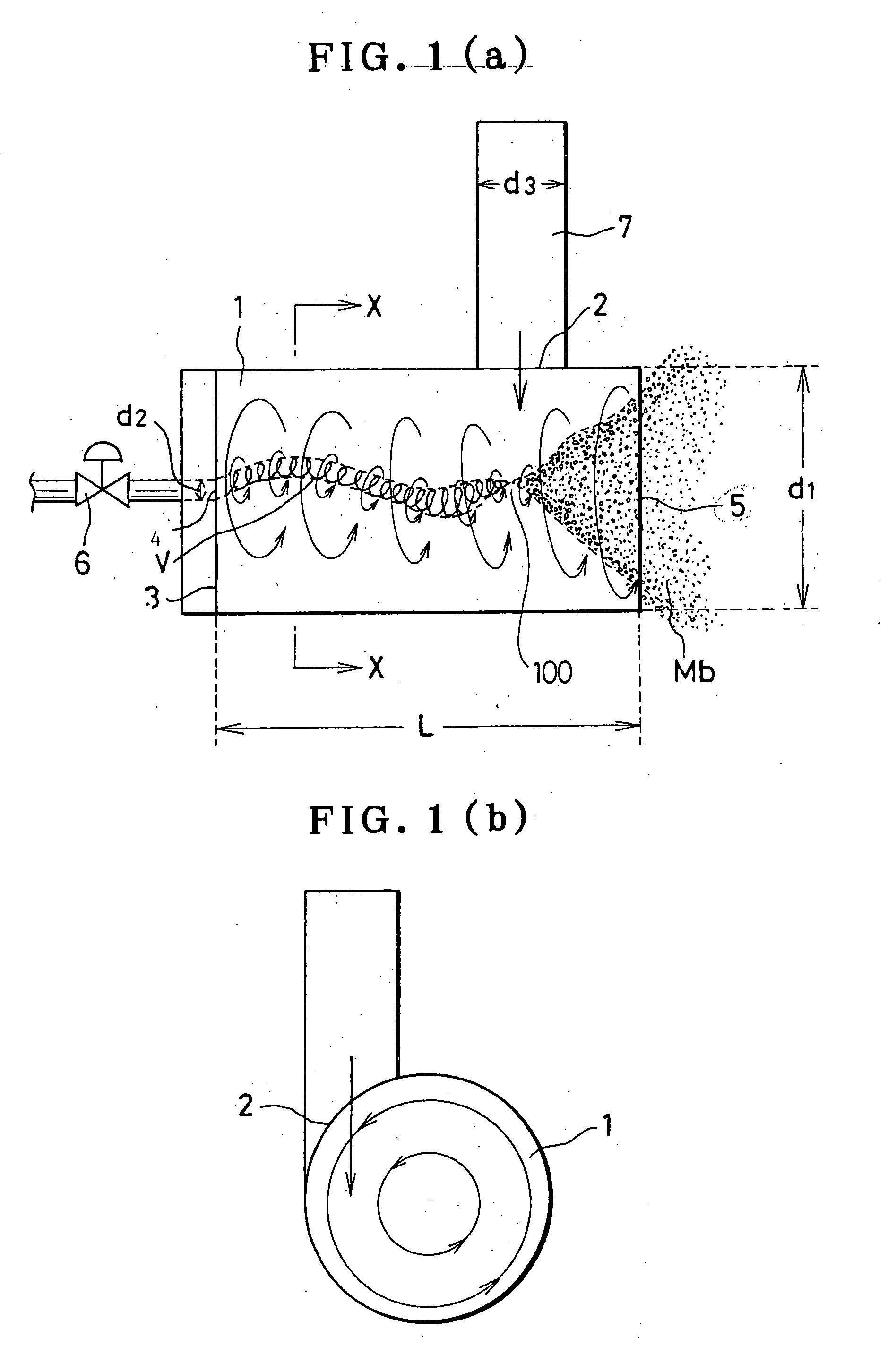 Swirling type micro-bubble generating system