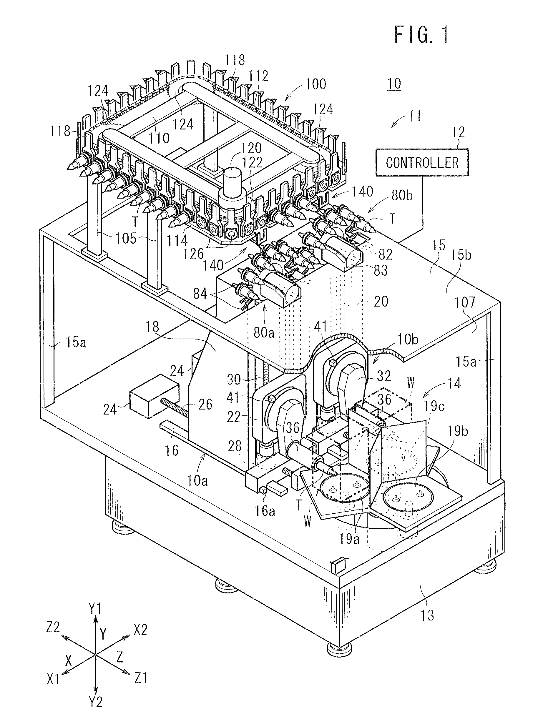 Tool stocker, machine tool system, and tool damage detecting apparatus