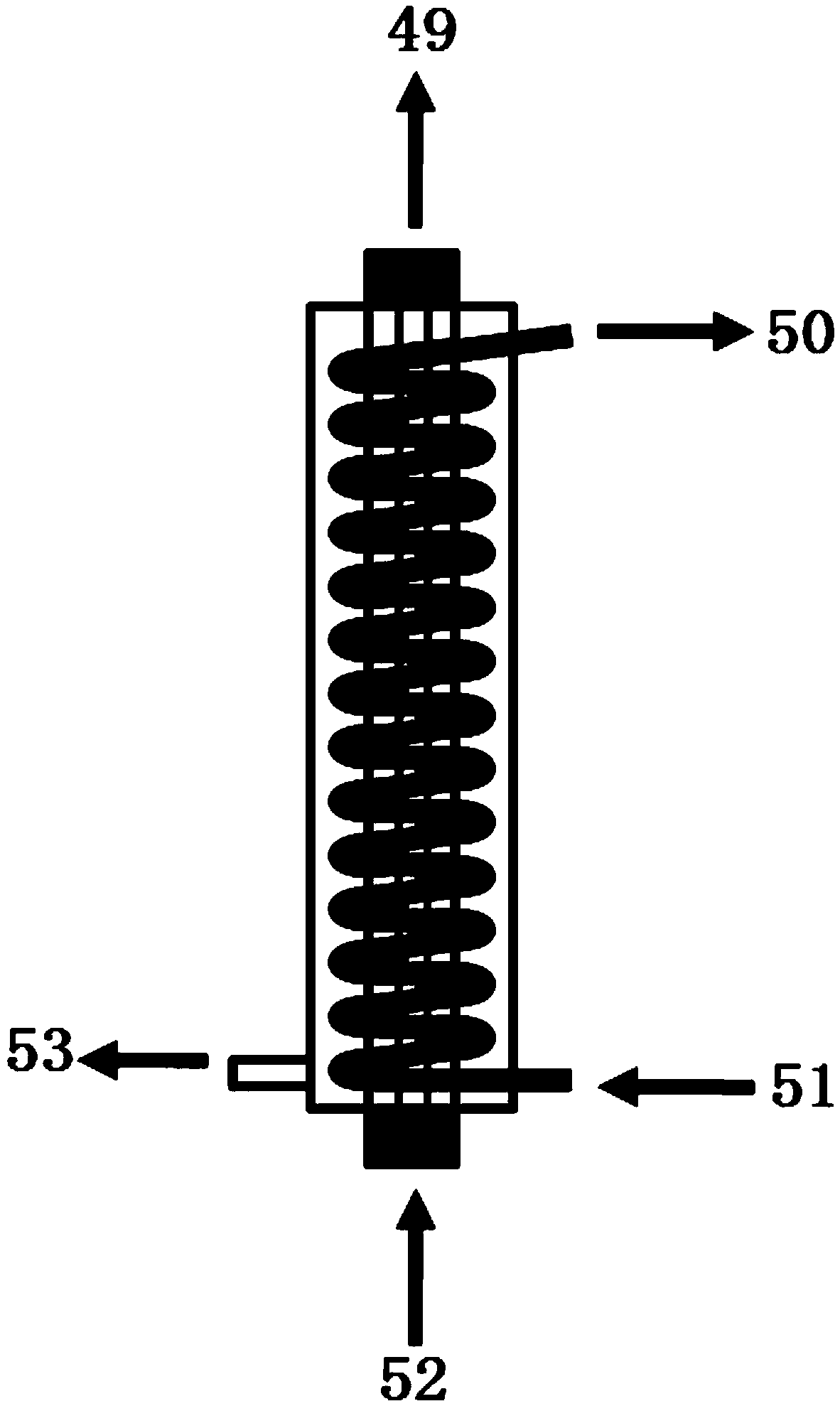 A solar energy film distillation system combining heat pump technology