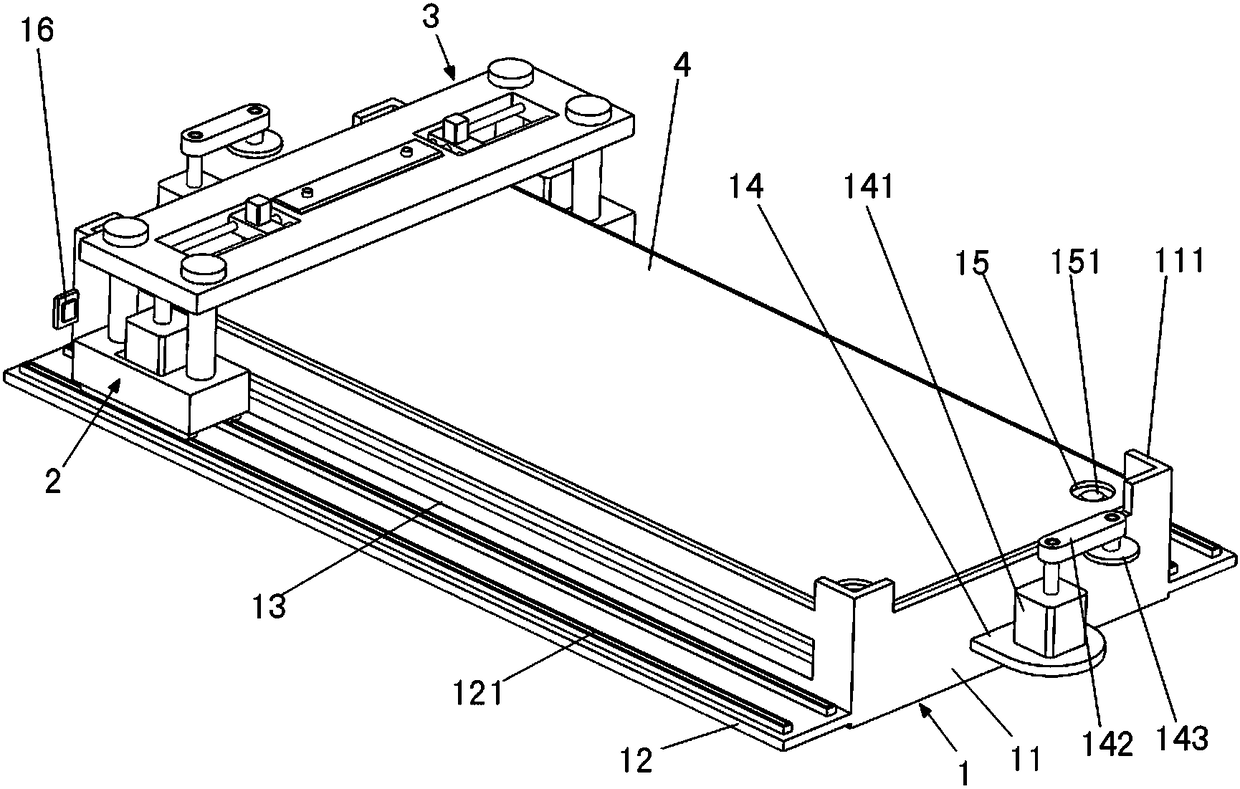 Pure-pneumatic fast paperboard grooving device