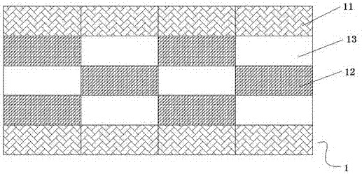 Abrasion-resistant integrated composite decorative timber-recombined material