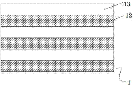 Abrasion-resistant integrated composite decorative timber-recombined material