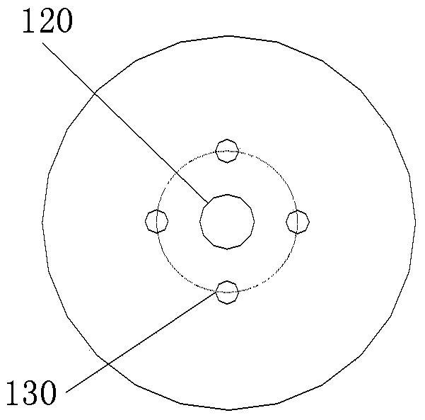 Combustor reducing emission of nitrogen oxide, gas boiler and control method