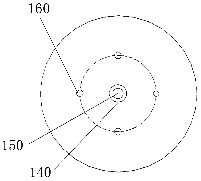 Combustor reducing emission of nitrogen oxide, gas boiler and control method