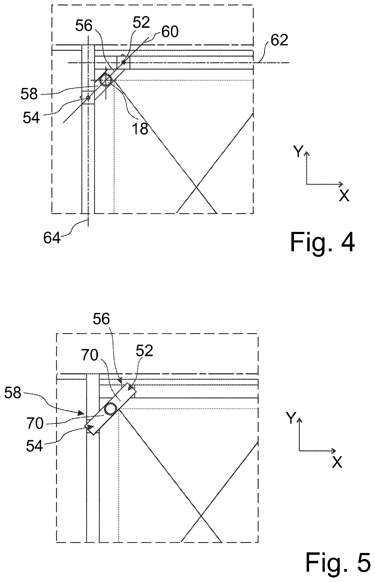 Support assembly for a boiler