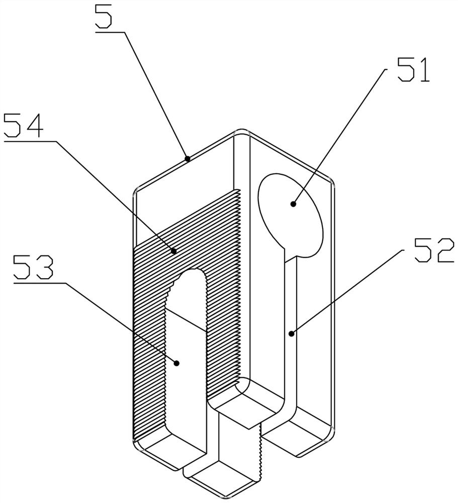 Single-rod four-nail fracture external fixation frame