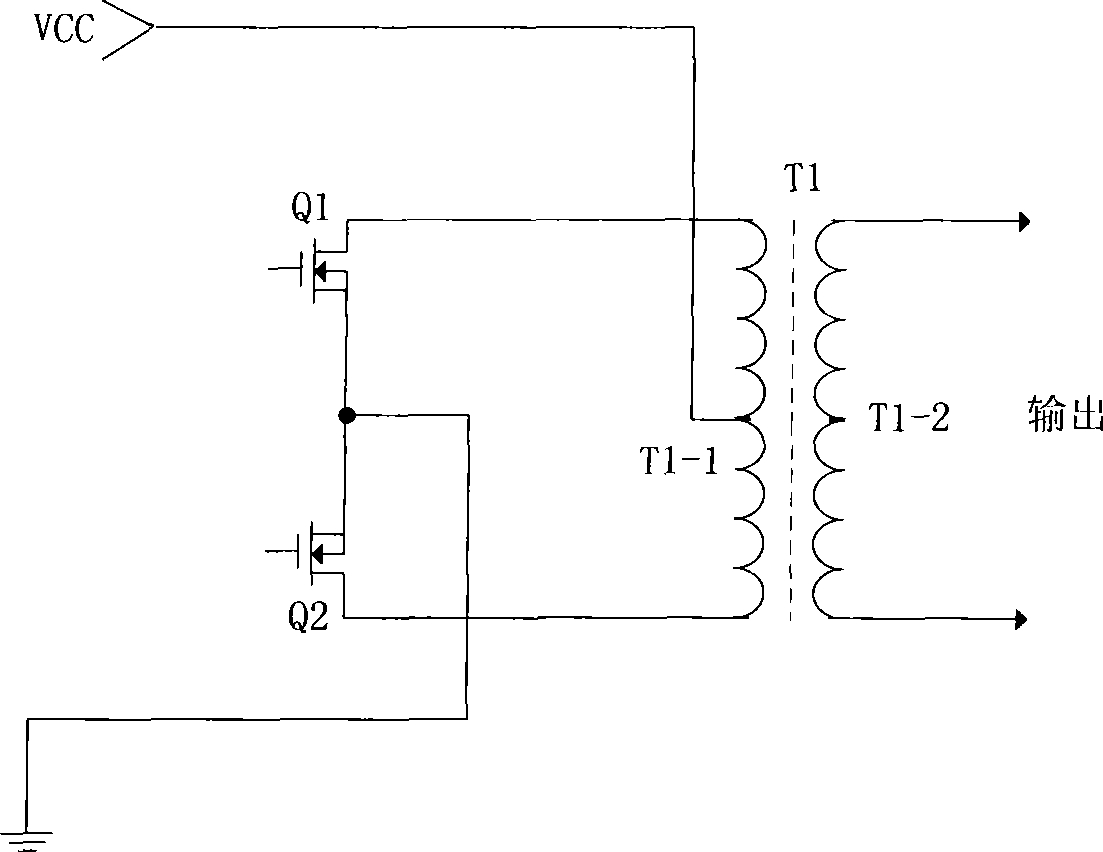 High-frequency constant current source converter of neon