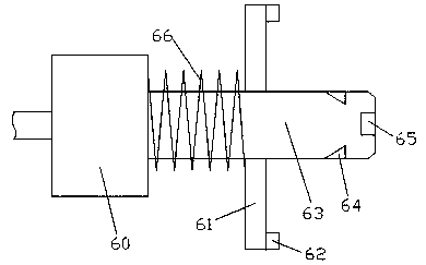 Improved flushing device for stainless steel dining utensils