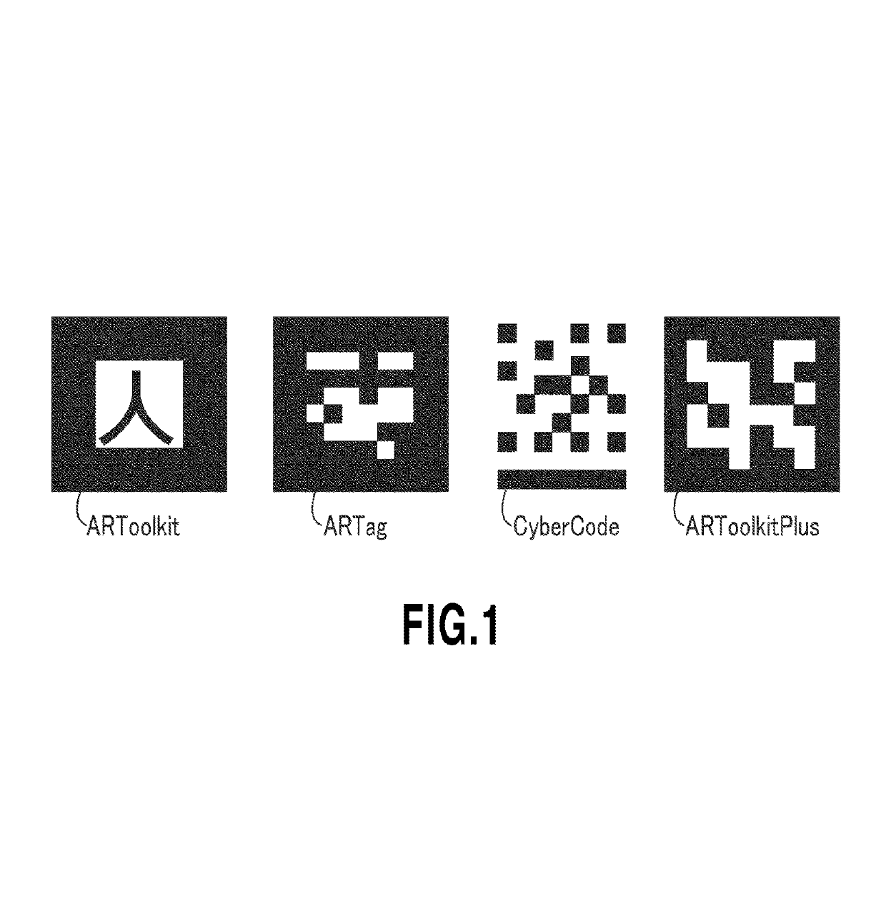 Marker image processing system