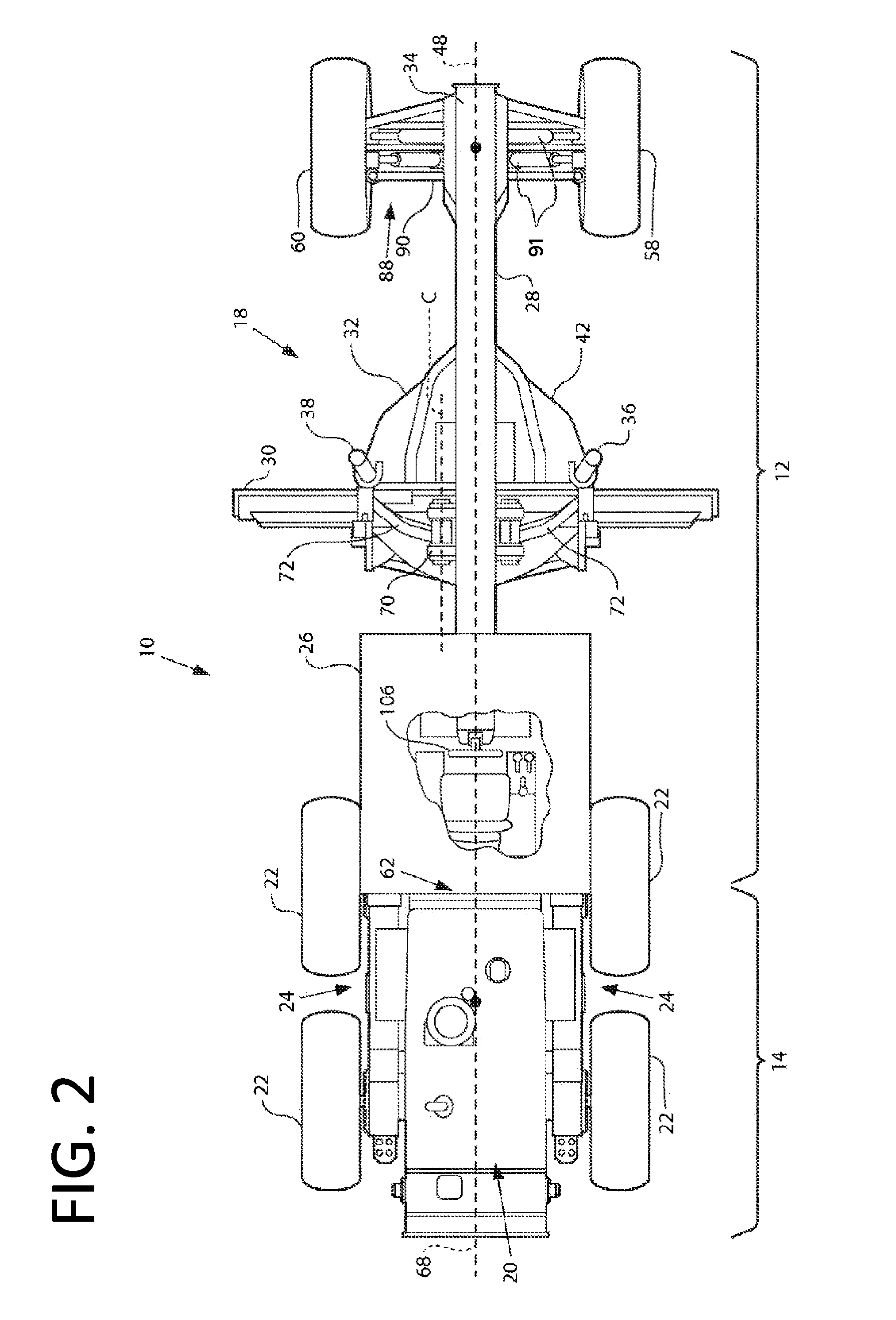 Motor Grader Cross Slope Control With Articulation Compensation