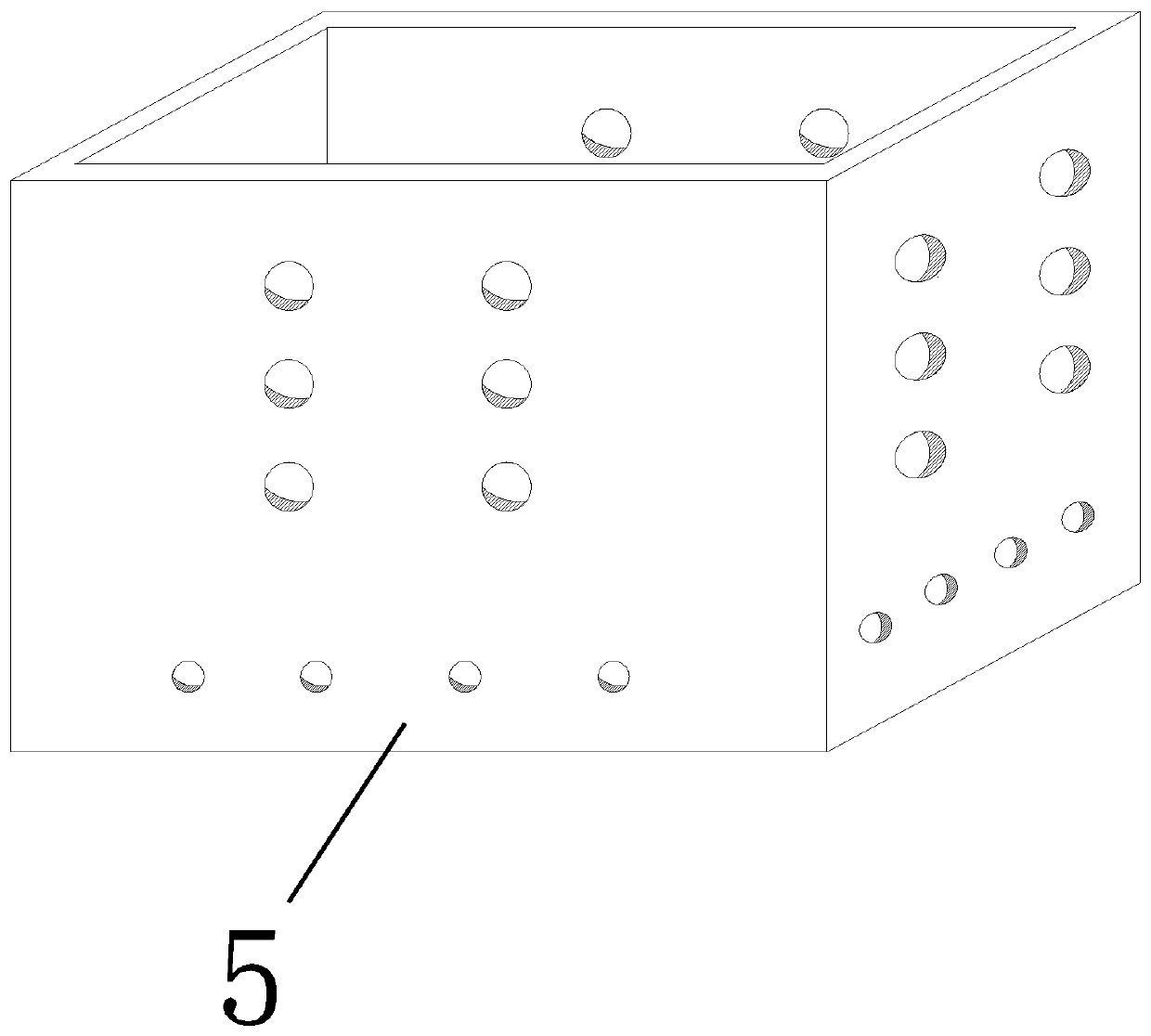 Self-resetting concrete bridge pier with replaceable anti-buckling energy-consuming steel plate at bottom