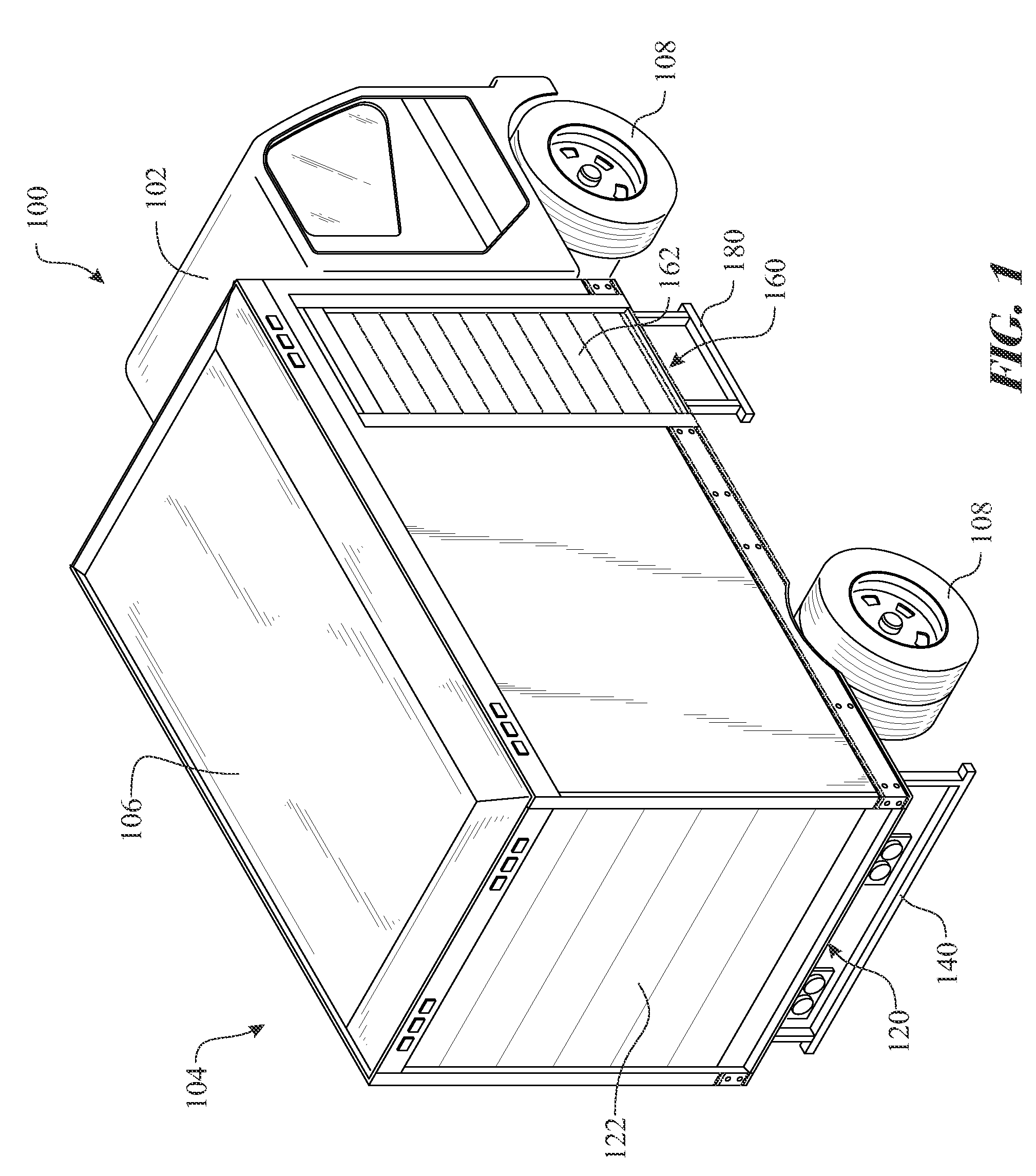 Cargo handling apparatus and underride combination