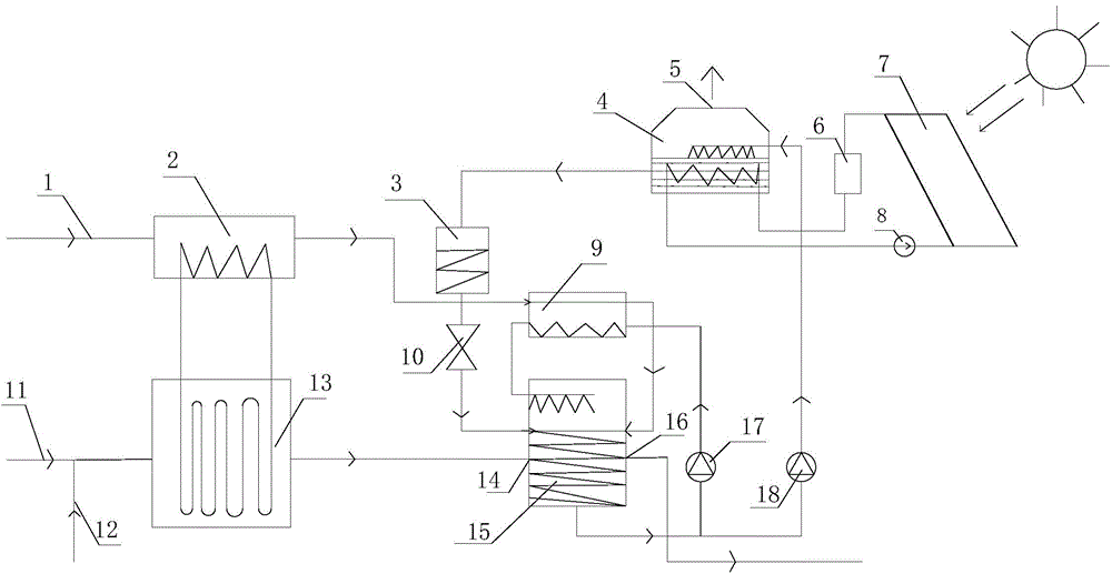 Open type refrigerating and dehumidifying air conditioning system