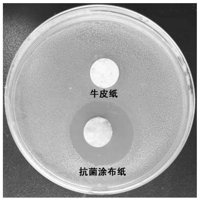 A kind of preparation method of high-strength antibacterial coated paper