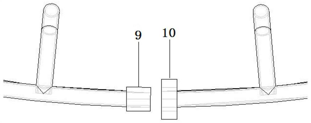 Device suitable for flushing surface of spent fuel dry-method storage container