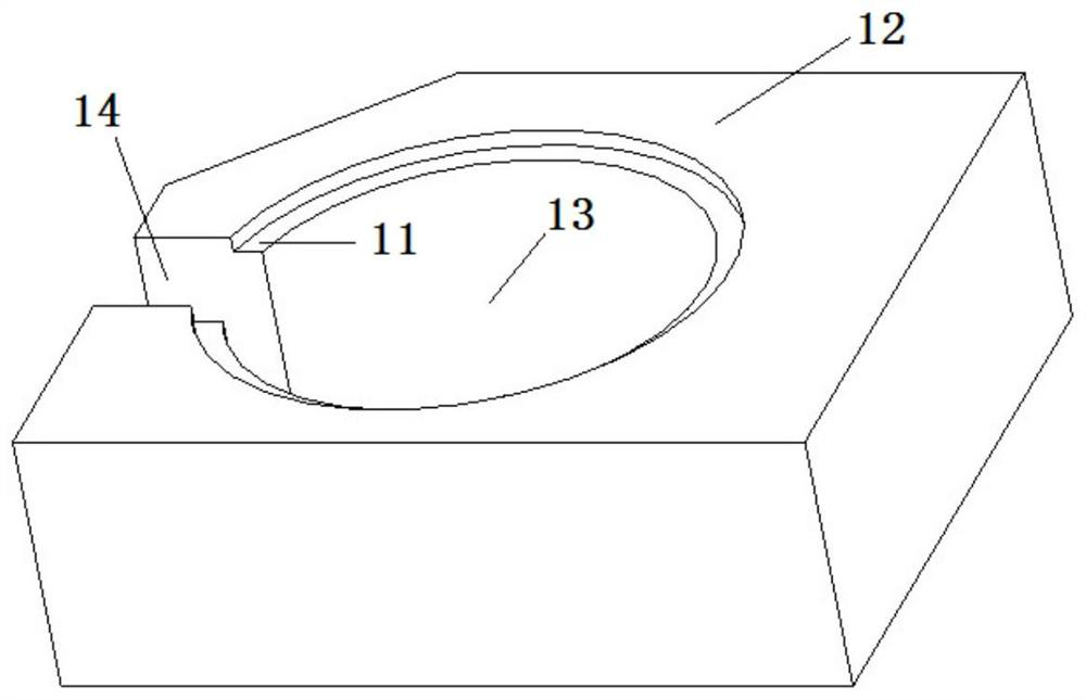 Device suitable for flushing surface of spent fuel dry-method storage container