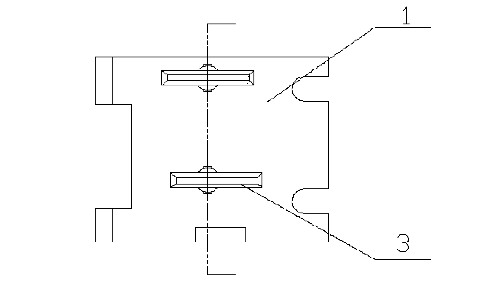 Hydraulic fixture used for machining precision forging blade tenon root