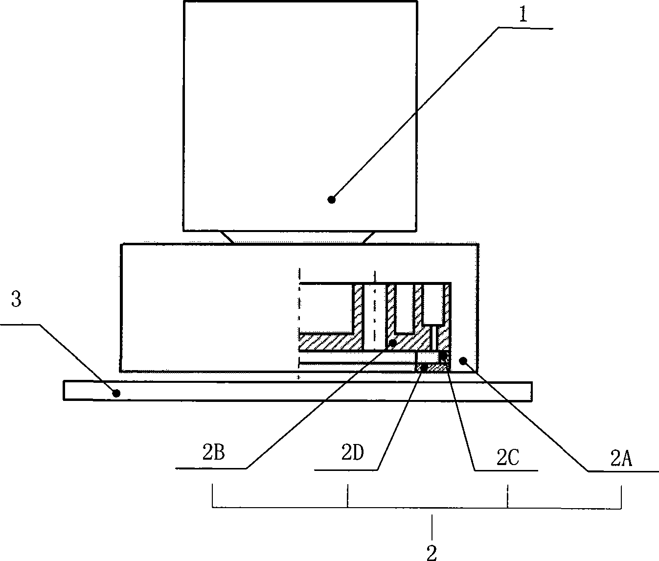 Submerge liquid supplying recovery controlling device for photoetching machine