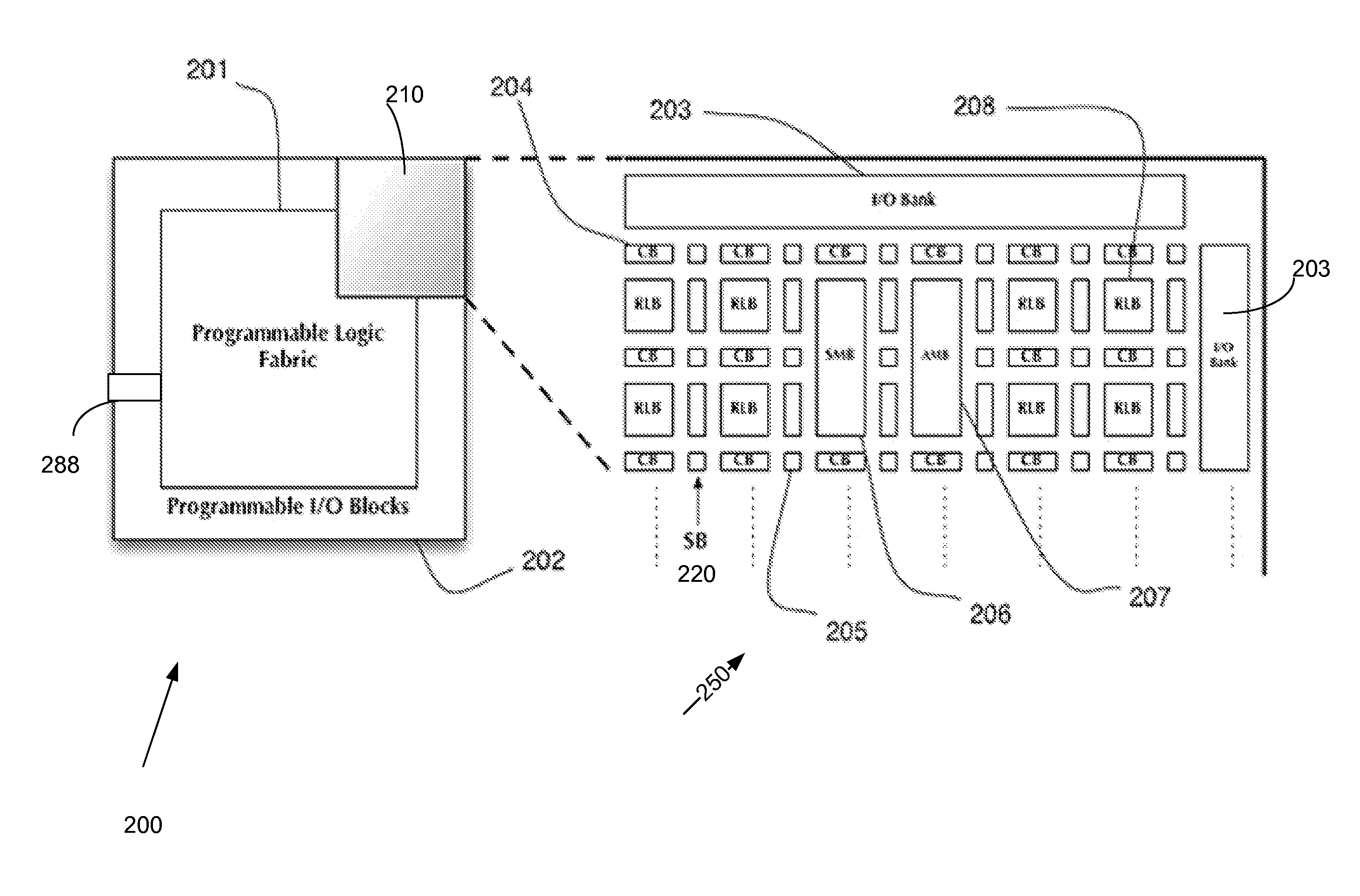 Reconfigurable logic fabrics for integrated circuits and systems and methods for configuring reconfigurable logic fabrics