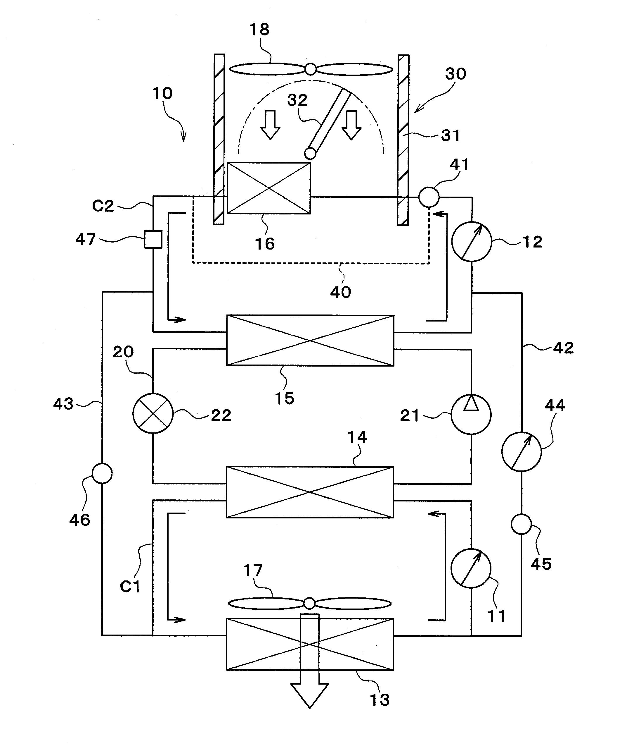 Vehicular heat management system