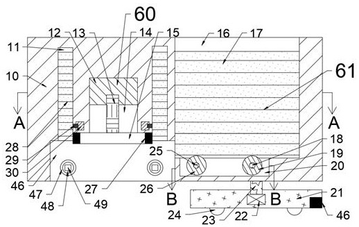 Automatic laying device for anti-static raised floor