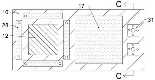 Automatic laying device for anti-static raised floor