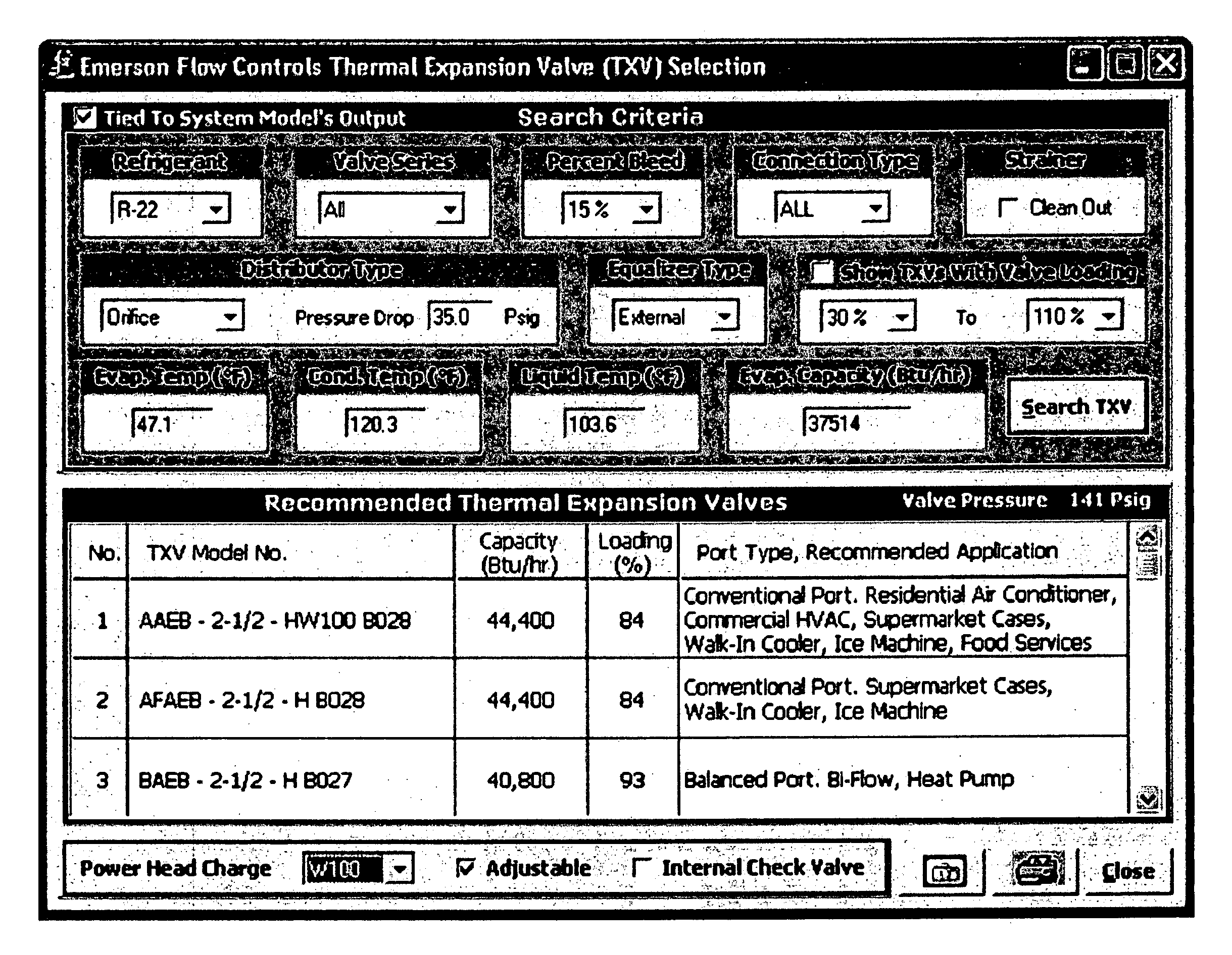 Cooling system design simulator