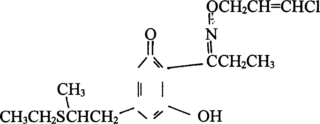 Herbicide composition for rape field