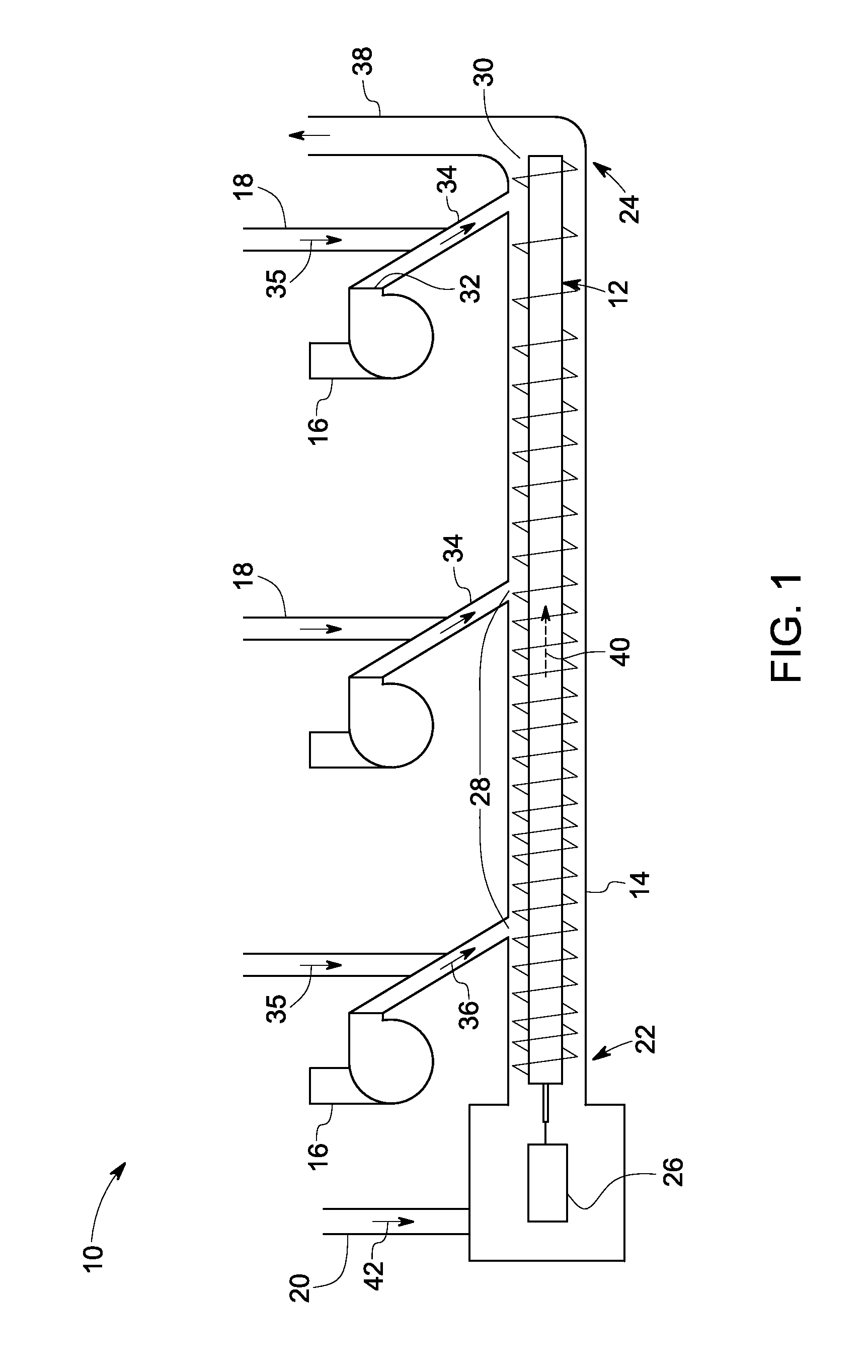 Solid fuel transporting system for a gasifier