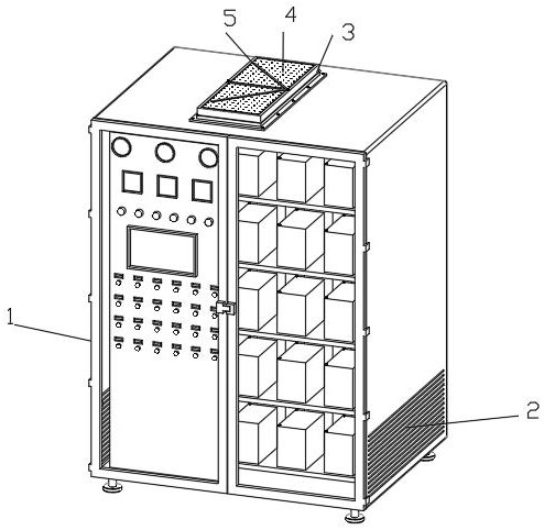 Direct current screen capable of rapidly extinguishing fire