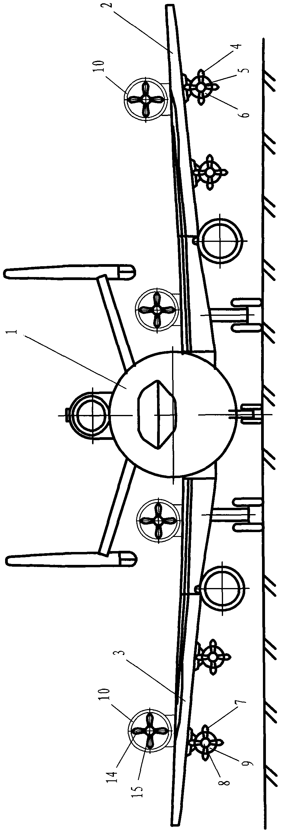 Novel oil-firing wind power airplane