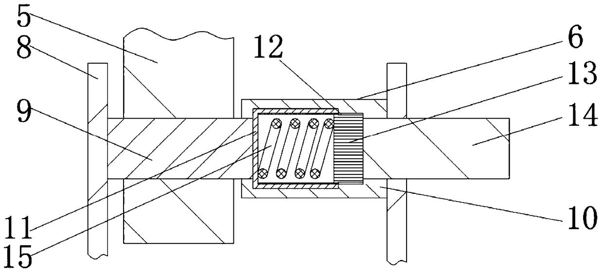 Fan blade type holographic image display device