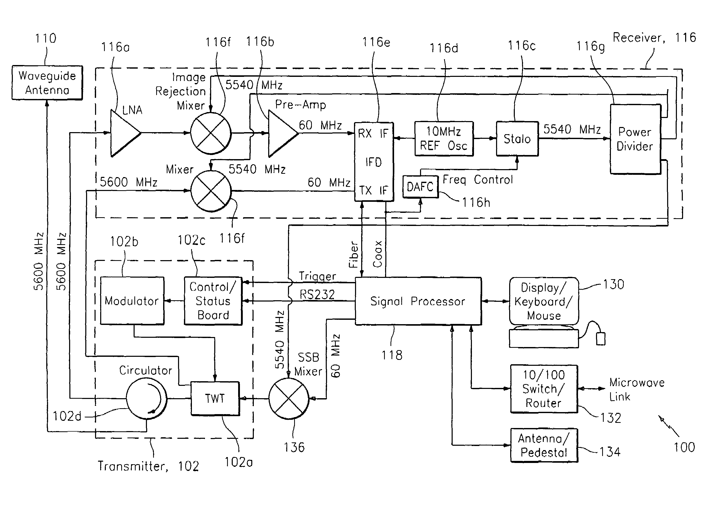 Method for using pulse compression in weather radar