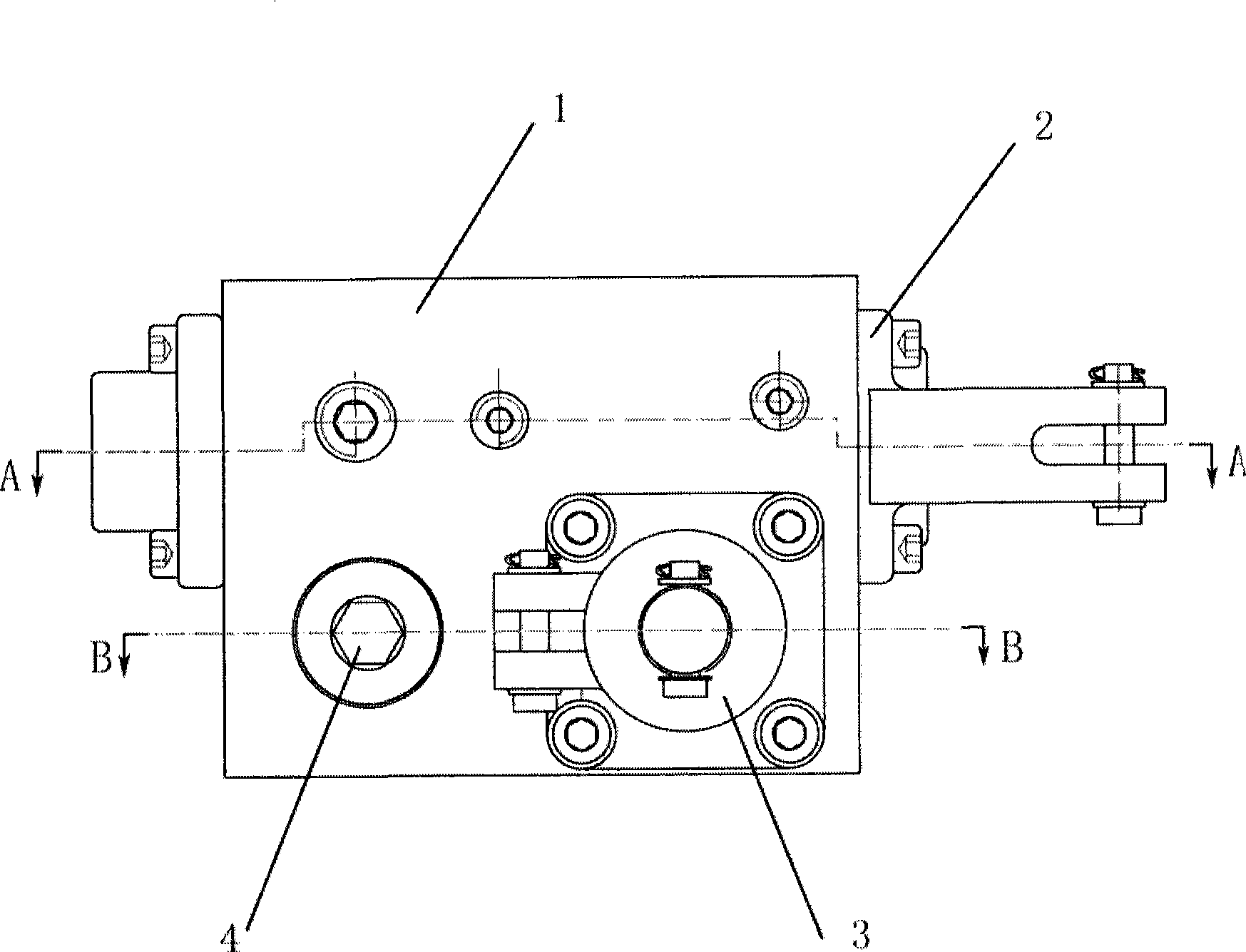 Lifting and steering hydraulic integrated valve with manual convenience