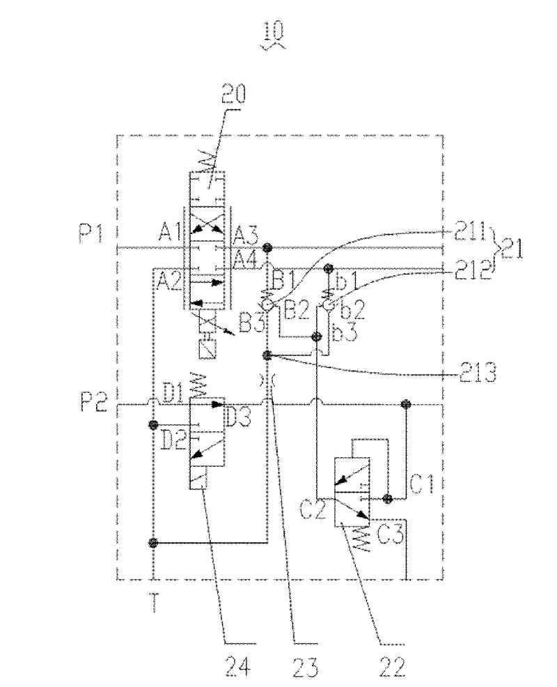 Engineering mechanical vehicle, vehicle steering following control system and vehicle steering following control method