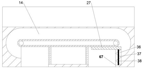 Security inspection device capable of cleaning conveying belt and preventing goods from being toppled