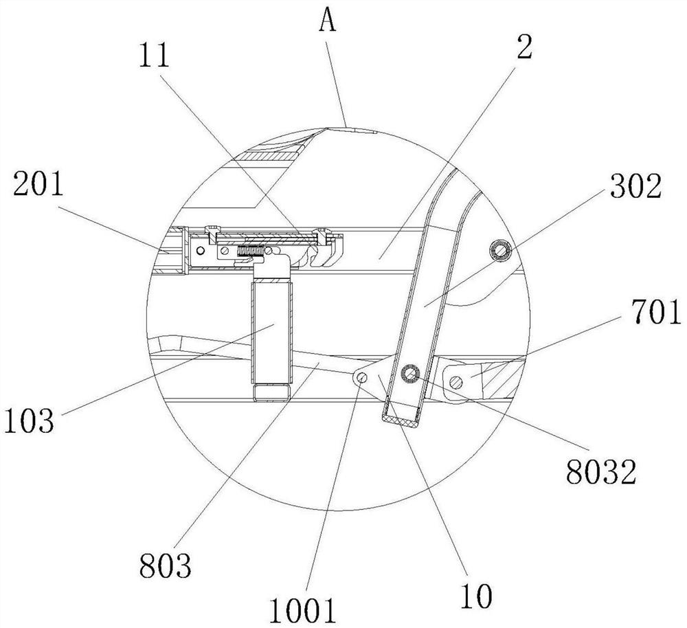 Electric handstand machine with self-adaptive foot clamping device