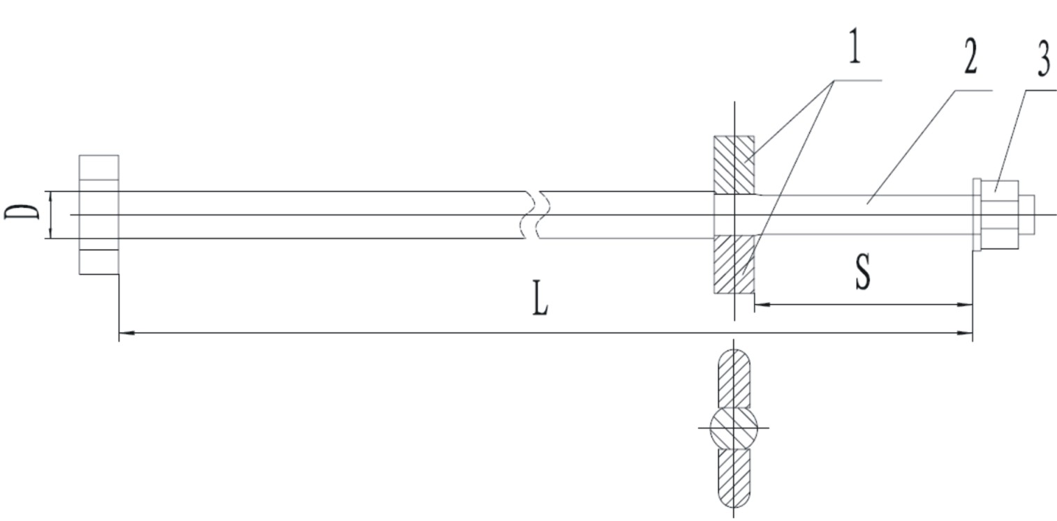 Ultra-long bolt