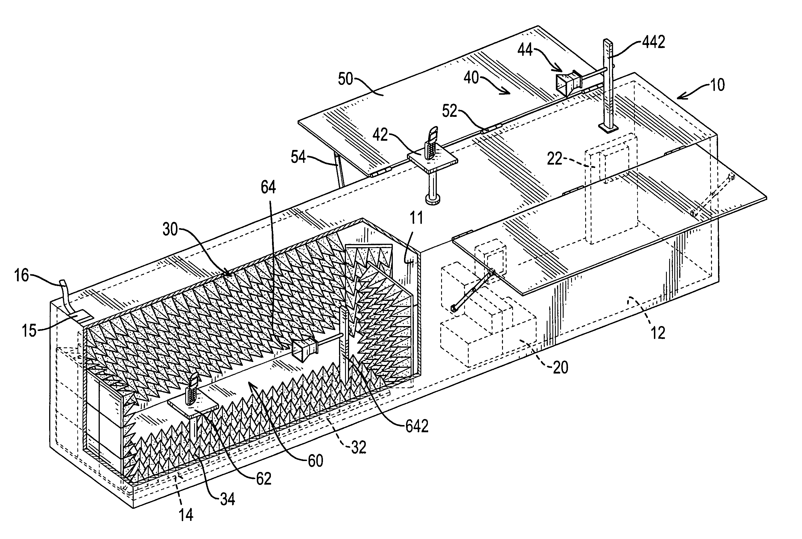 Mobile electromagnetic compatibility (EMC) test laboratory