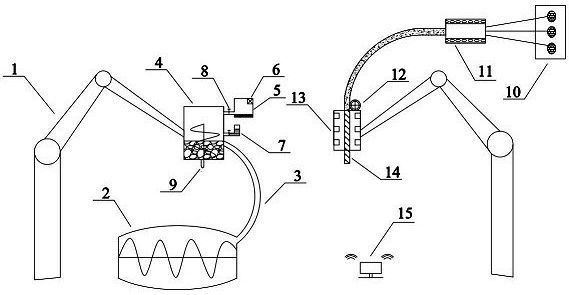 An intelligent 3D printing device for basalt fiber composite reinforced concrete