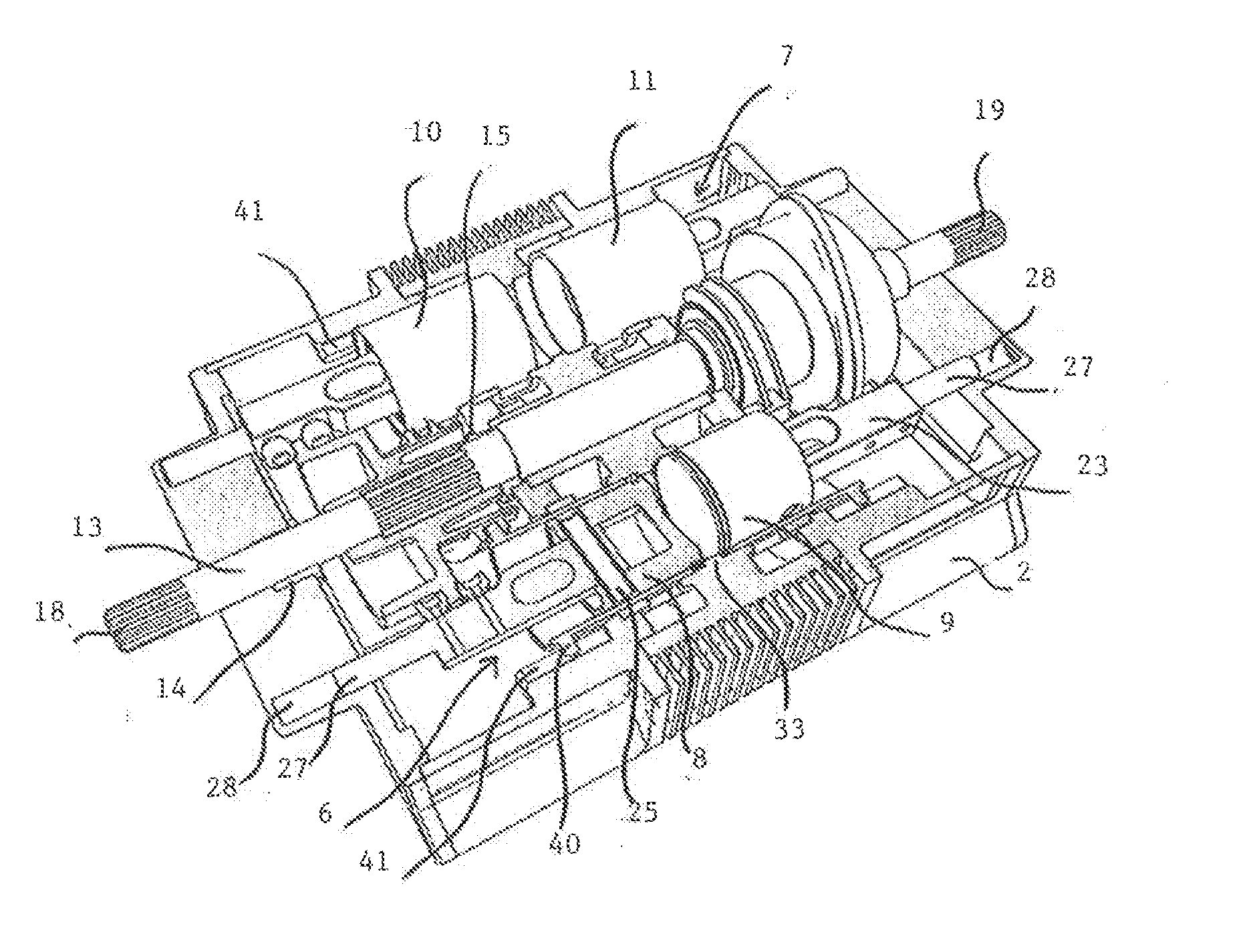 Improved opposed piston engine