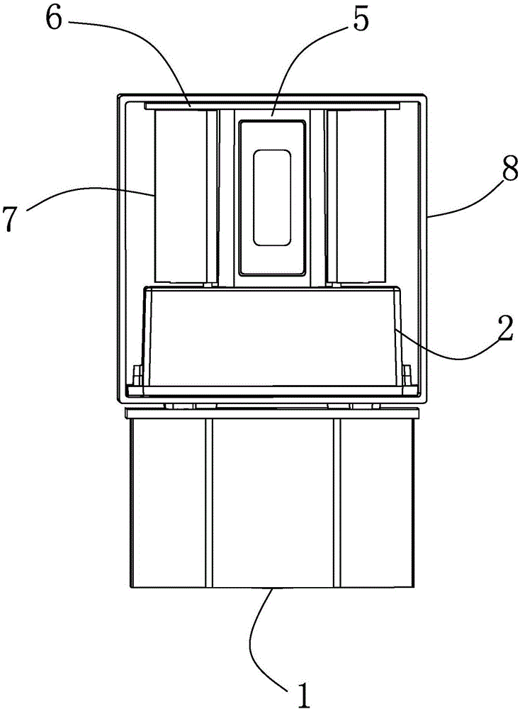 Wall lamp of adjustable reflectors