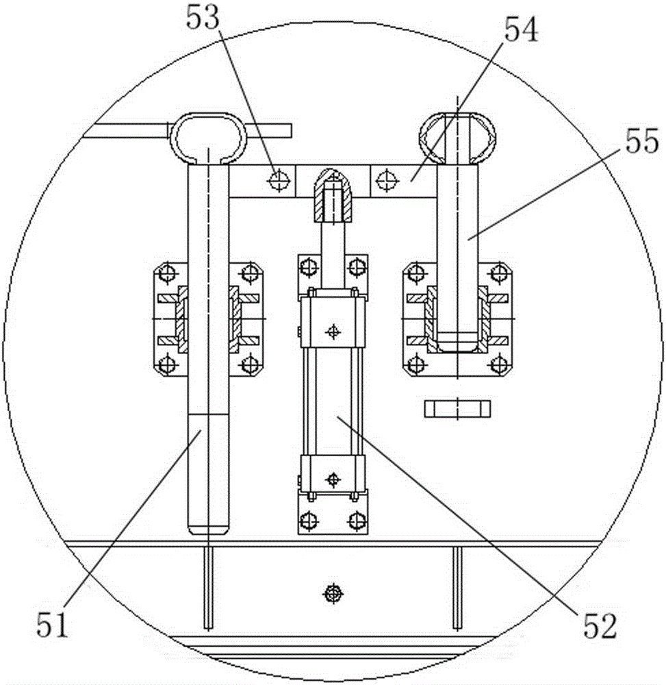 Hydraulic flat -turnable confinement and flooding door